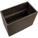 Leilani Antique Bronze Outdoor Planter